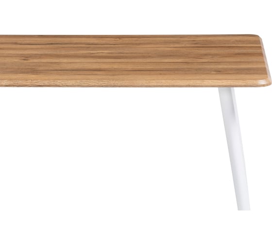 Деревянный стол Woodville Кангас 120x80x77 см, дуб вотан/белый 533165
