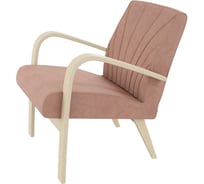 Кресло Garden Story Шелл Винтаж (каркас дуб, ткань Verona Rosa) GS-09418R