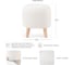Каркасный круглый пуф NRAVA home милано 350x350x380 lamb 10 mt белый 4657792953593 5
