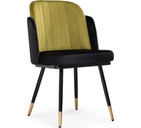 Стул Woodville Penelopa black/hakki/gold 15418