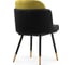 Стул Woodville Penelopa black/hakki/gold 15418 4