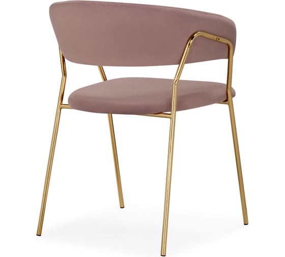 Стул Woodville Kamelia 1 light purple/gold 15474