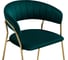Стул Woodville Kamelia 1 green/gold 15472 5
