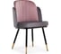 Стул Woodville Penelopa dark gray/pink/black/gold 15417 1