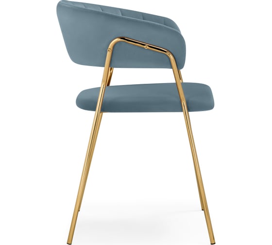 Стул Woodville Kamelia 1 light blue/gold 15473