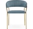 Стул Woodville Kamelia 1 light blue/gold 15473 2