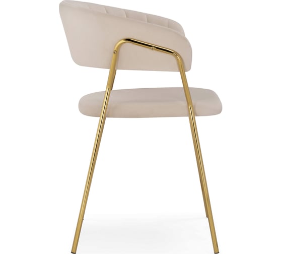 Стул Woodville Kamelia 1 beige/gold 15469