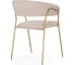 Стул Woodville Kamelia 1 beige/gold 15469 4