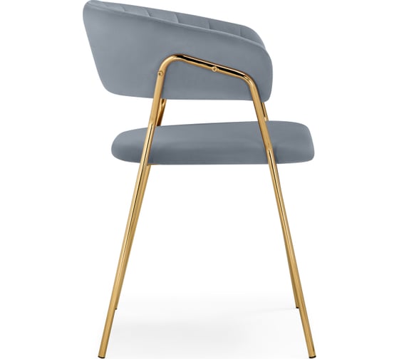 Стул Woodville Kamelia 1 gray/gold 15471