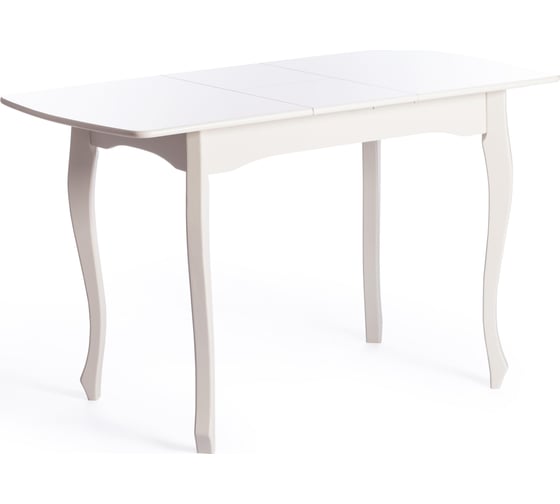 Стол Tetchair Caterina provence бук, МДФ, 100+30x70x75 см, ivory white 19129