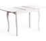 Стол Tetchair Caterina provence бук, МДФ, 100+30x70x75 см, ivory white 19129 9