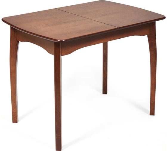 Стол Tetchair Caterina бук, МДФ, 100+30x70x75 см, коричневый 14122