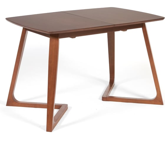Раскладной стол Tetchair Vaku (ваку) основание бук, столешница МДФ, 80x120+40x75 см, коричневый 13986 1
