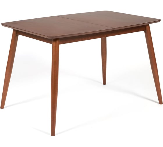 Раскладной стол Tetchair Pavillion (павильон) основание бук, столешница МДФ, 80x120+40x75 см, коричневый 13981