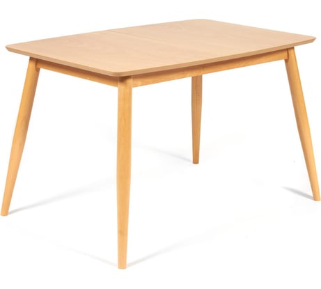 Раскладной стол Tetchair Pavillion (павильон) основание бук, столешница МДФ, 80x120+40x75 см, натуральный 13982