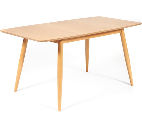 Раскладной стол Tetchair Pavillion (павильон) основание бук, столешница МДФ, 80x120+40x75 см, натуральный 13982