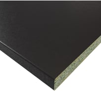 Столешница для кухни SLOTEX 1021/q black 600x600x40, с кромкой б9999976304