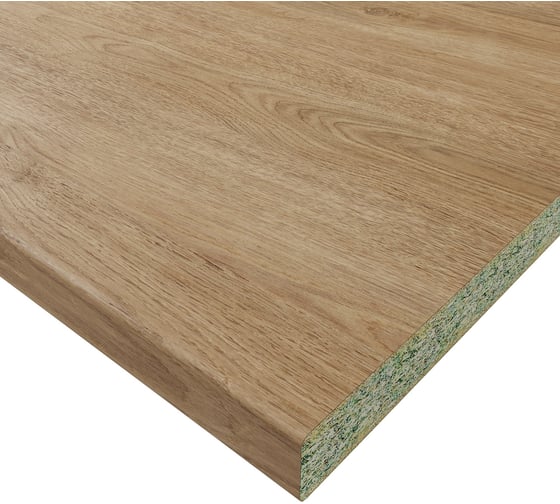 Столешница для кухни SLOTEX 7120/7 carpenter oak 800x600x40, с кромкой б9999976206 1