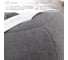Бескаркасный пуф NRAVA home funny 700x700x450 мм, серый 4657792953555 4