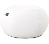 Бескаркасный пуф NRAVA home funny 700x700x450 мм, белый 4657792953548