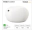 Бескаркасный пуф NRAVA home funny 700x700x450 мм, белый 4657792953548 2