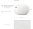 Бескаркасный пуф NRAVA home funny 700x700x450 мм, белый 4657792953548 3