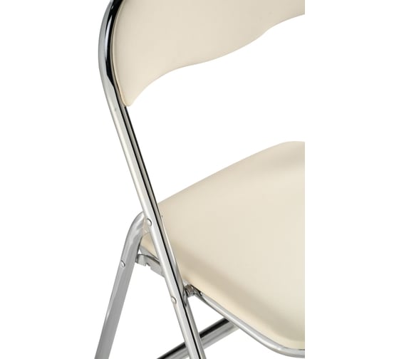Складной стул Woodville Fold 1 beige/chrome 15481