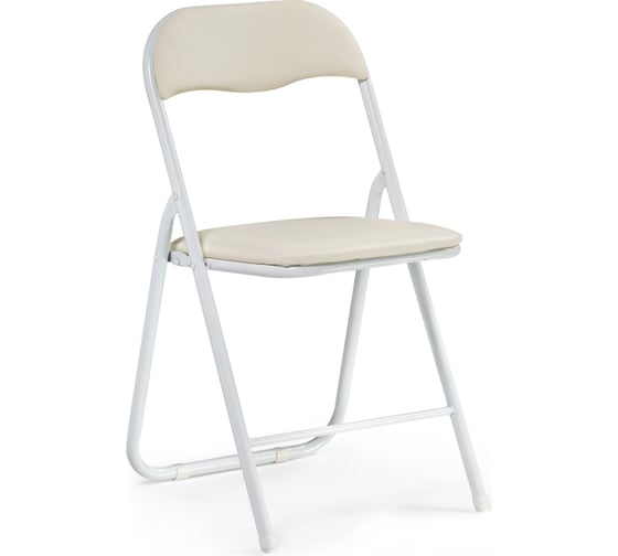 Складной стул Woodville Fold 1 beige/white 15479 1