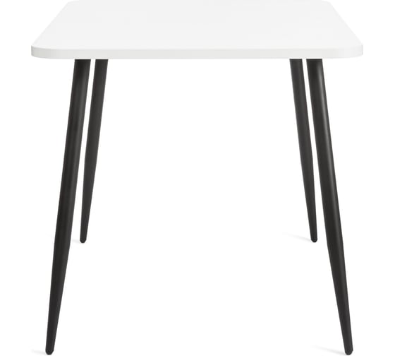 Стол Tetchair Pluto ЛДСП/металл, 120x80x77 см, белый/черный 19316