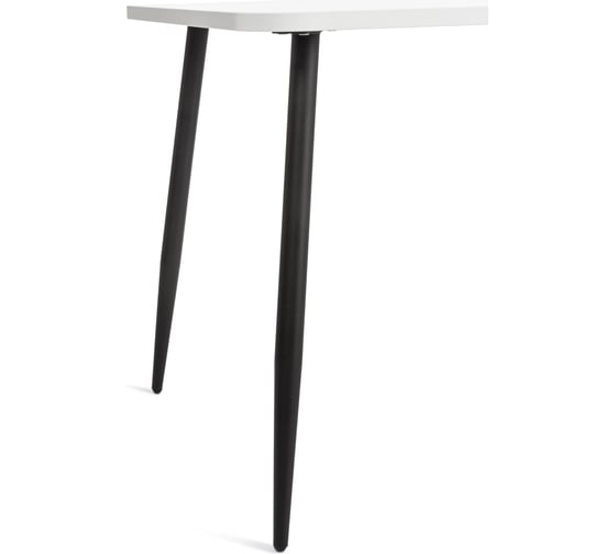 Стол Tetchair Pluto ЛДСП/металл, 120x80x77 см, белый/черный 19316