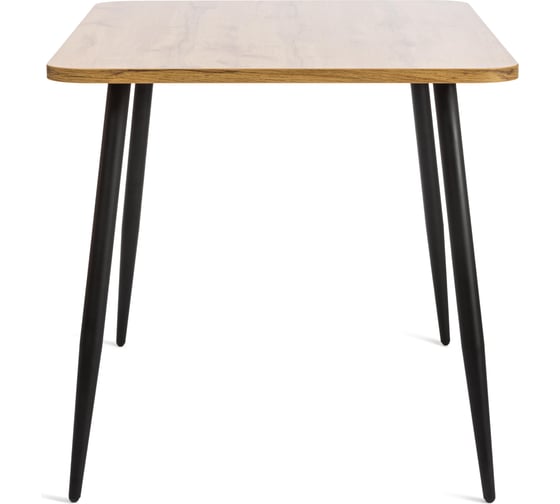 Стол Tetchair Pluto ЛДСП/металл, 120x80x77 см, дуб вотан/черный 19317