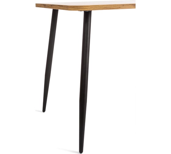 Стол Tetchair Pluto ЛДСП/металл, 120x80x77 см, дуб вотан/черный 19317
