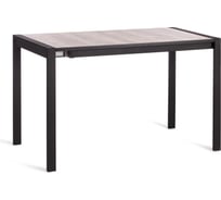 Стол Tetchair Galeon ЛДСП/HPL/металл, 110+45х70x75 см, дуб вотан/черный 19748