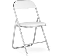 Складной стул Woodville Fold 1 white/chrome 15480