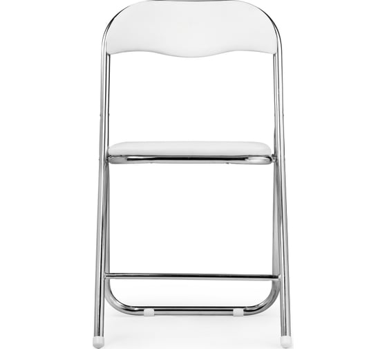 Складной стул Woodville Fold 1 white/chrome 15480