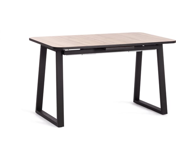 Стол Tetchair Maltido ЛДСП/HPL/металл, 130+30x75x75 см, дуб вотан/черный 19745