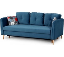 Диван-кровать Мебельград Анталия 2 Стандарт Вариант 2, Альба синий/Геометри слайт 46120_2