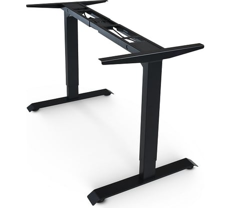 Двухмоторная рама стола с электрической регулировкой высоты StolStoya BAZALT черная PE222B