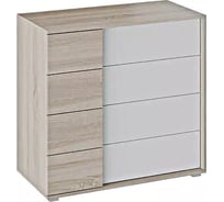 Комод ТриЯ Валери Дуб сонома/Белый ясень 147671