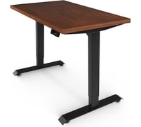 Стол с электрической регулировкой высоты StolStoya BAZALT рама черная, столешница мдф американский орех (шпон), 160x80 SE222B160AO