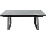 Стол AURORA монако, керамогранит, черный матовый муар, bayona grey 101265