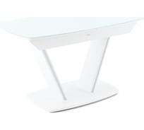 Стол AURORA дрезден, белый, белый матовый шагрень 101308