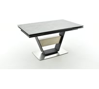 Стол AURORA мальта, кераморанит, черный матовый муар, bayona grey 101268