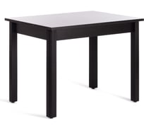 Стол Tetchair Turia ЛДСП/HPL/МДФ, 100+40x70x75 см, мрамор кастило/черный 19734