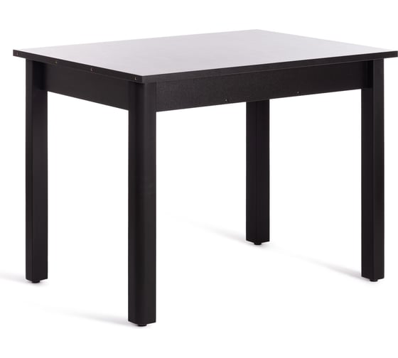 Стол Tetchair Turia ЛДСП/HPL/МДФ, 100+40x70x75 см, мрамор кастило/черный 19734 1