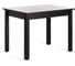 Стол Tetchair Turia ЛДСП/HPL/МДФ, 100+40x70x75 см, мрамор кастило/черный 19734 1