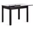 Стол Tetchair Turia ЛДСП/HPL/МДФ, 100+40x70x75 см, мрамор кастило/черный 19734 7