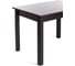 Стол Tetchair Turia ЛДСП/HPL/МДФ, 100+40x70x75 см, мрамор кастило/черный 19734 8