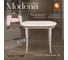 Раскладной стол Tetchair modena md-t4ex дерево гевея/МДФ, 100+29x75x75 см, ivory white (слоновая кость 2-5) 12479 2