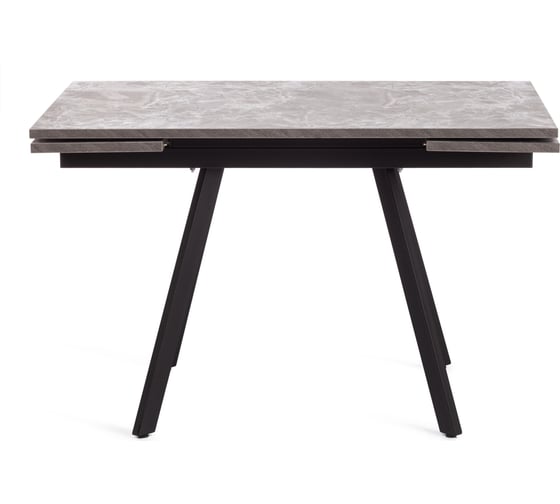 Стол Tetchair vigo ЛДСП/hpl/металл, 120x80x30x30x75 см, гранит темный/черный 19732